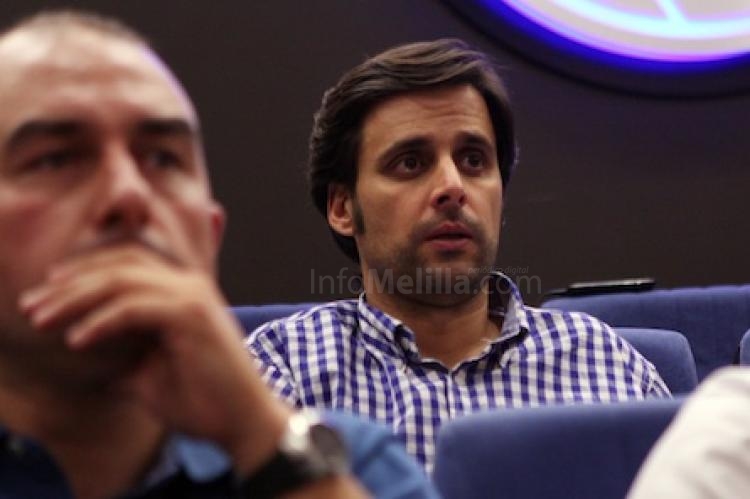 Alejandro Alcoba durante su asistencia dichos actos federativos