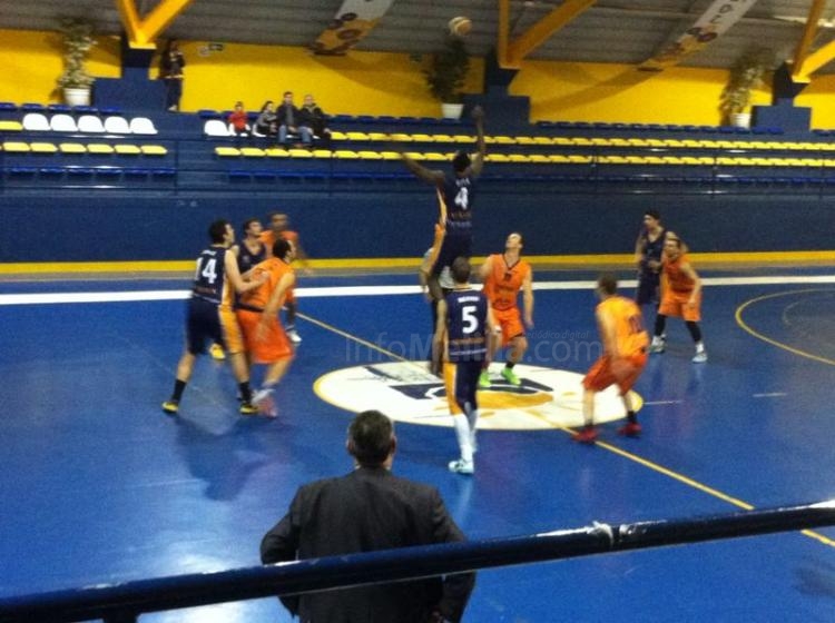 Imagen del partido del CAM Enrique Soler ante Novaschool en Málaga ese pasado fin de semana