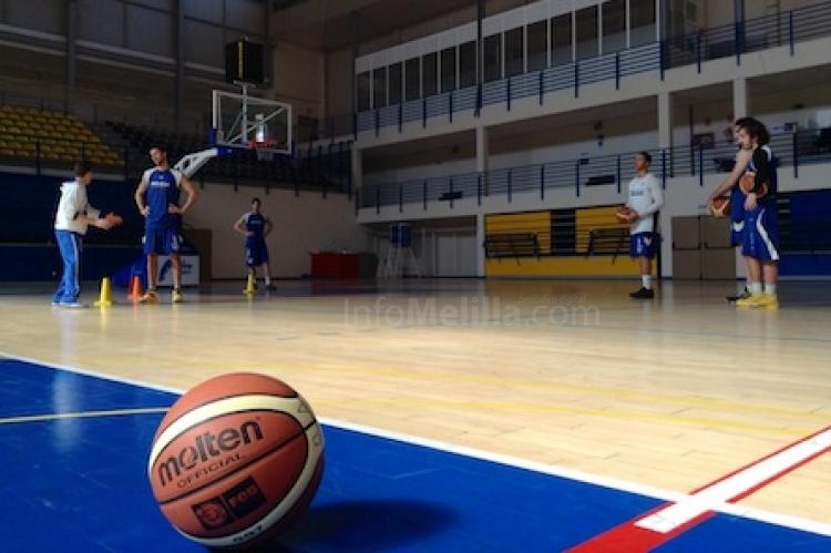Foto del último entrenamiento, el de este martes