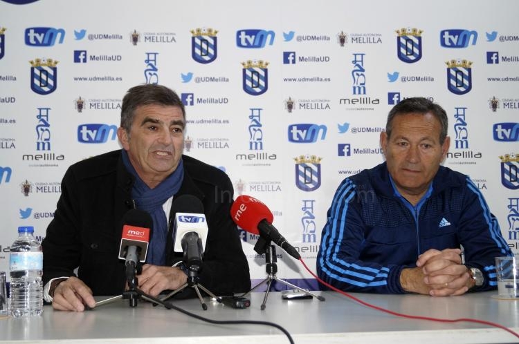Sánchez Sampalo y Moya Toré, en la rueda de prensa