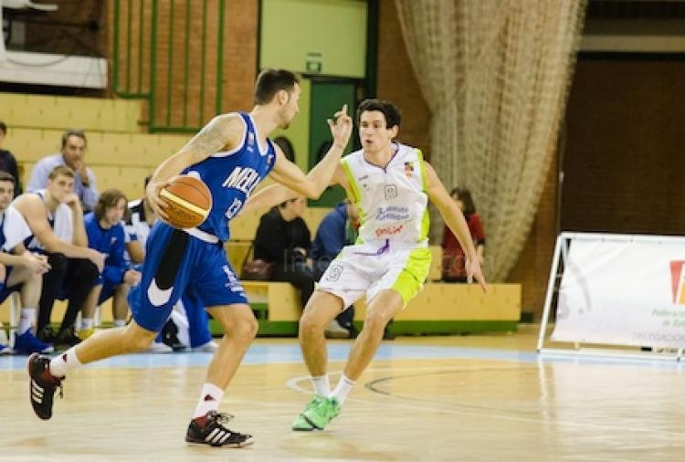 Imagen del partido entre malagueños y melillenses