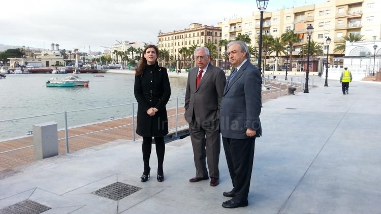 Melilla recupera la antigua dársena pesquera como zona de paseo y esparcimiento