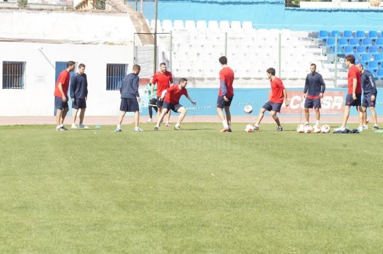 Unión Deportiva Melilla: Apura los entrenamientos antes de medirse al Cádiz CF