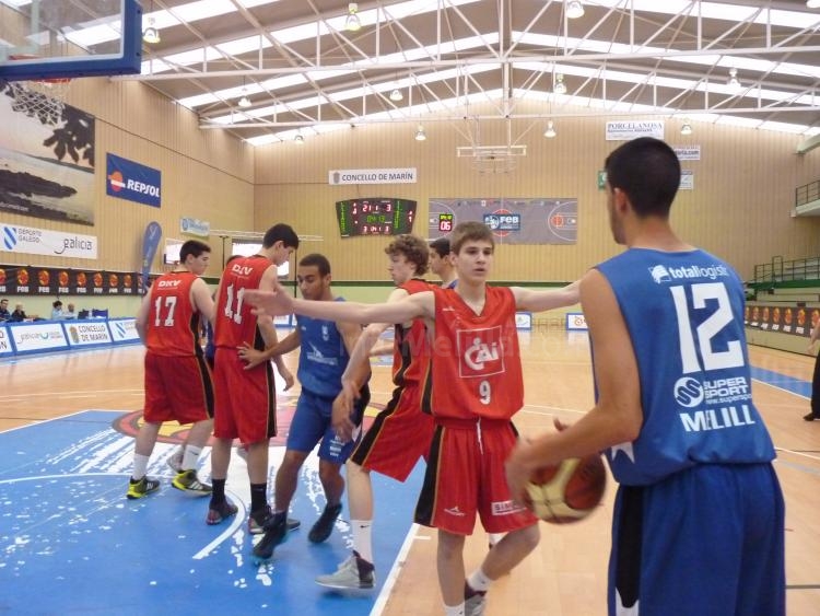 Melilla Baloncesto: El júnior se despide del torneo con derrota frente al CAI Zaragoza (91-49)