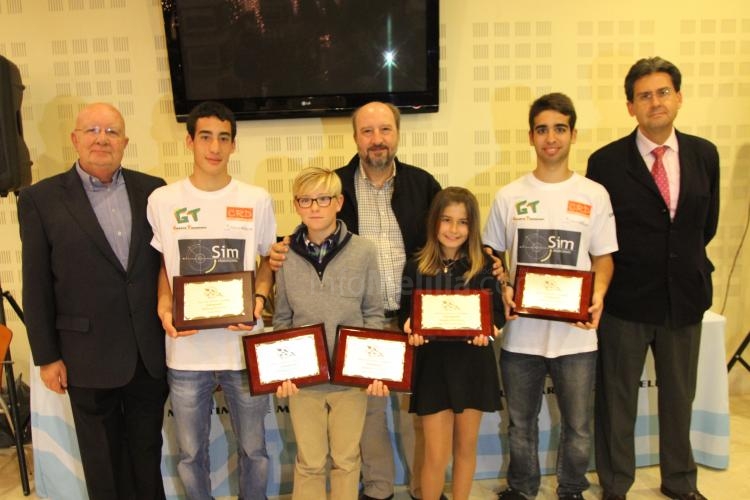 Todos los regatistas premiados