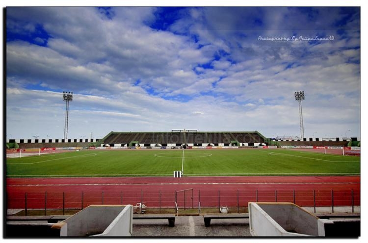 Escenario del partido de este domingo entre albinegros y azulinos