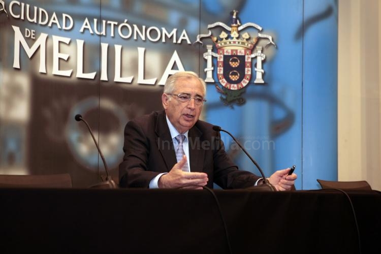 Juan José Imbroda, presidente de Melilla
