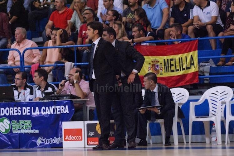 Alejandro Alcoba, técnico de Melilla Baloncesto