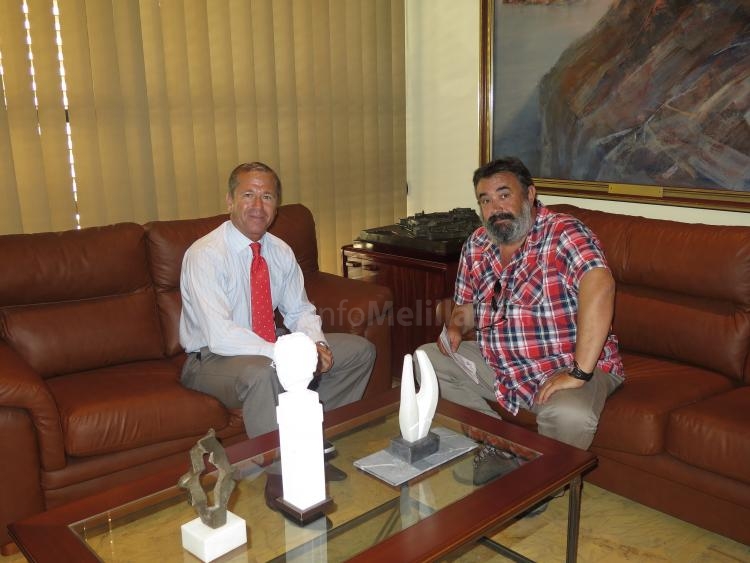 Miguél Marín con Juan Manuel Muñoz,