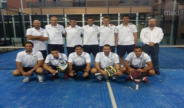 Equipo de Pádel del Real Club Marítimo de Melilla