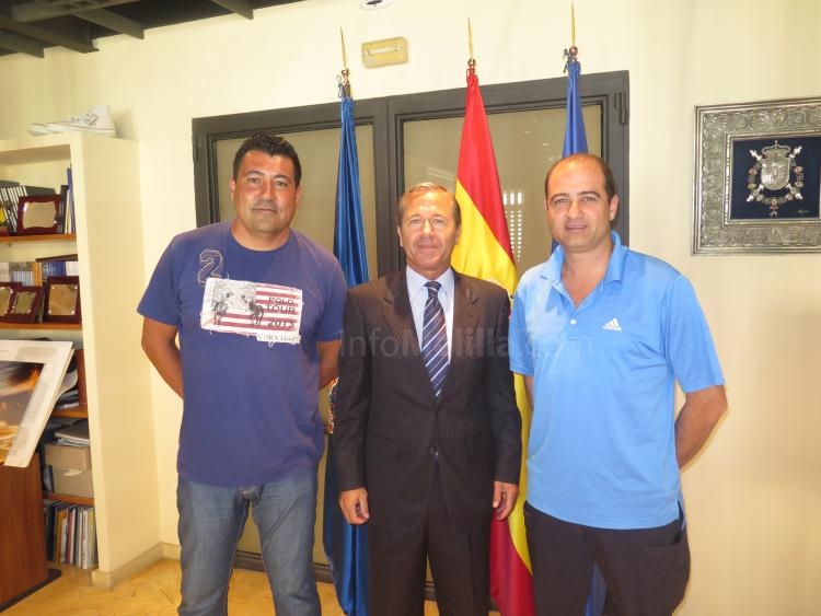 Marín con Torreblanca y Jorge