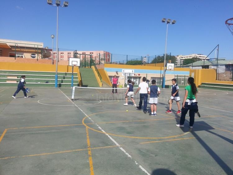 Padel: Los alumnos del "Enrique Soler" disfrutan del Proyecto Escolar 2014