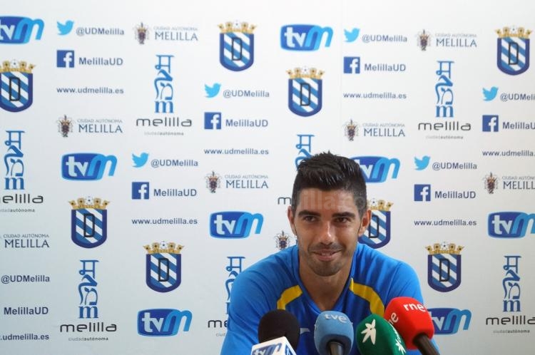 Guille Roldán en su comparecencia en rueda de prensa