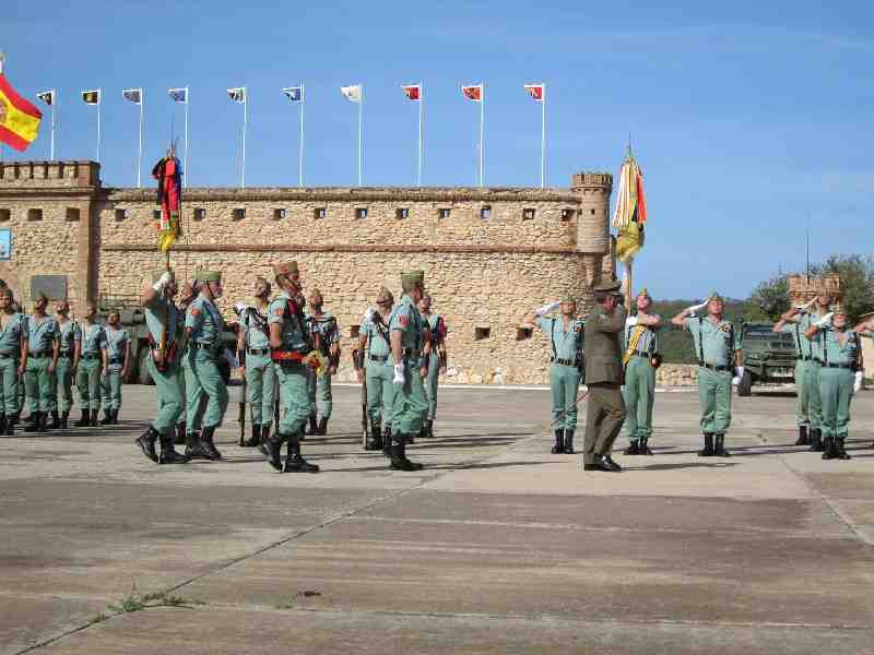 Tercio Gran Capitán celebra su tradicional acto de "Sábado Legionario”