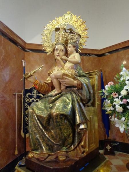 La Patrona Coronada de nuestra Ciudad, la Virgen de la Victoria será agasajada por Melilla FS