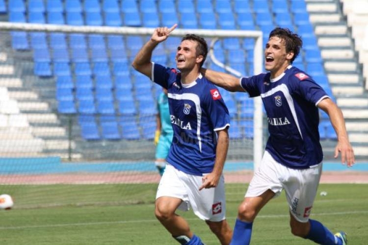 Nacho Aznar, autor del gol ante La Hoya Lorca
