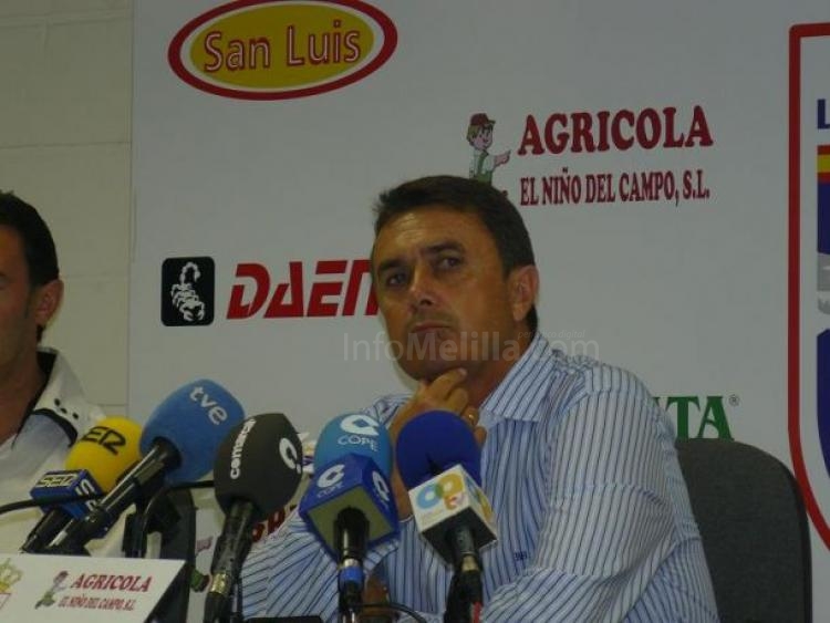 José Miguel Campos, técnico del conjunto lorquino