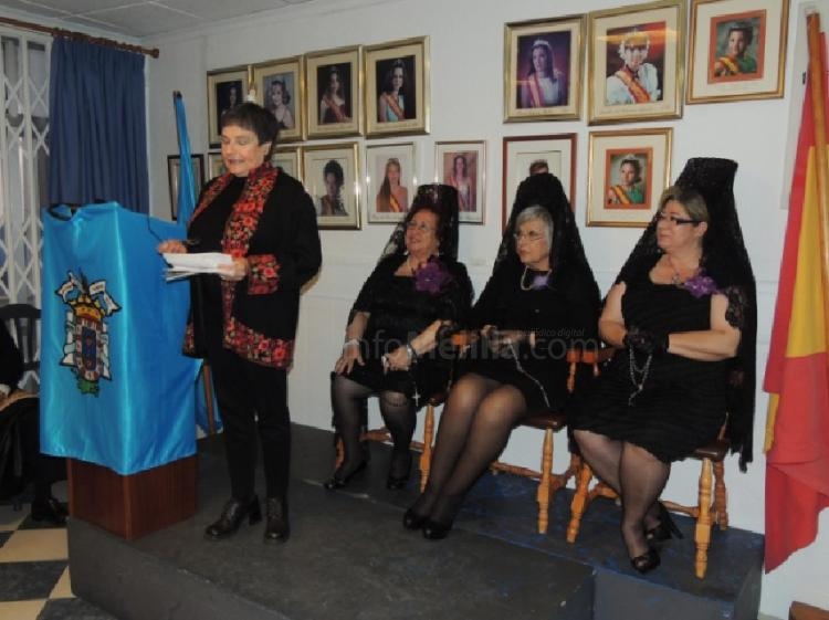 La Casa de Melilla en Almería celebra su particular acto de ‘Exaltación de la Mantilla Española’