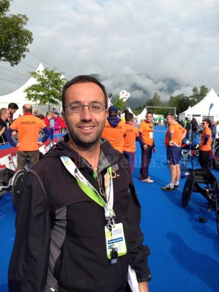 El triatleta José García