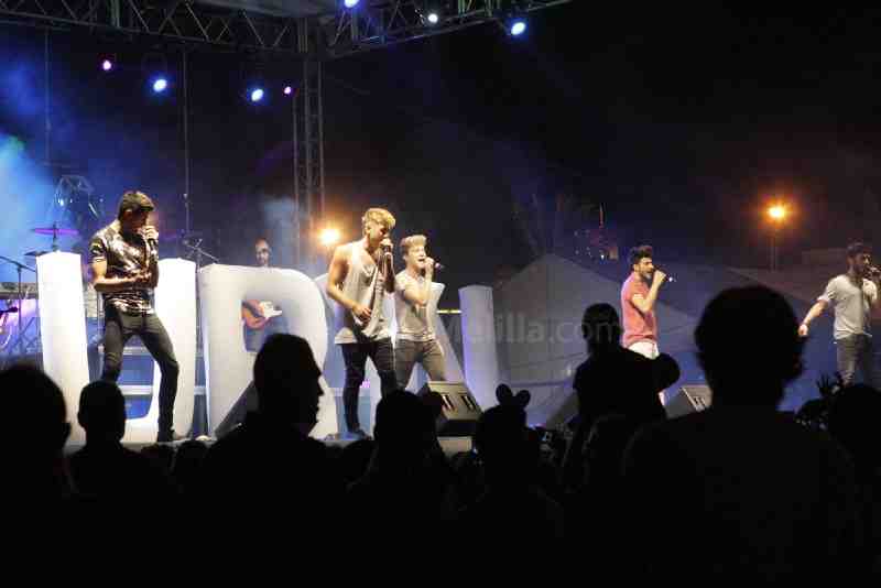 Auryn protagonizó anoche uno de los conciertos más esperados de la Feria 2014