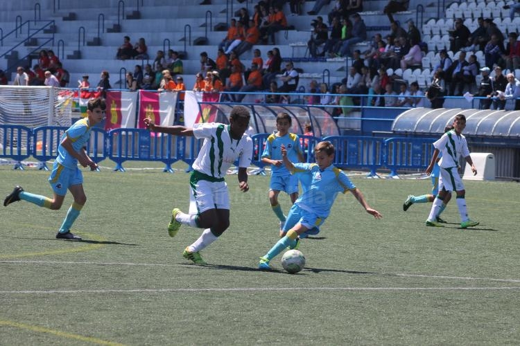 Campeonato de España Alevín Fútbol-8: La Selección Melillense Alevín masculina da la cara ante Andalucía (0-3)