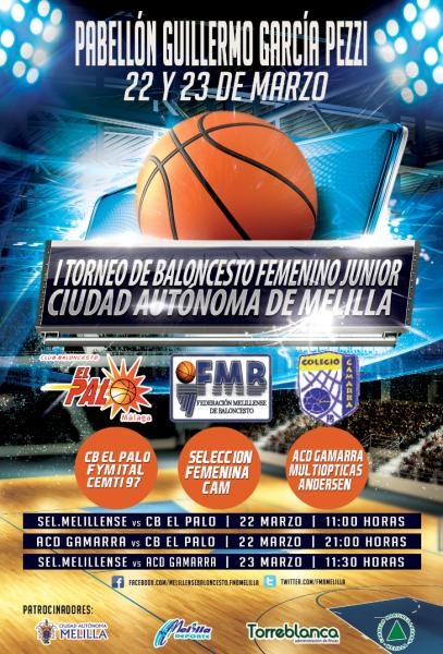 El bonito cartel de dicho Torneo baloncestístico