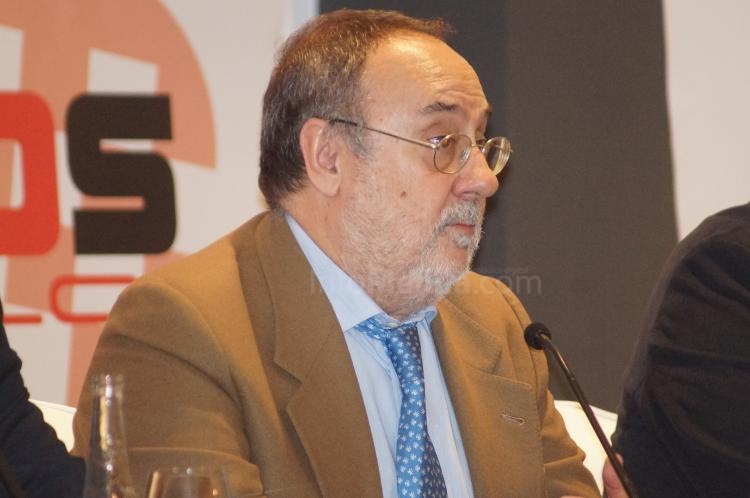 Alfredo Relaño en un momento de su intervención