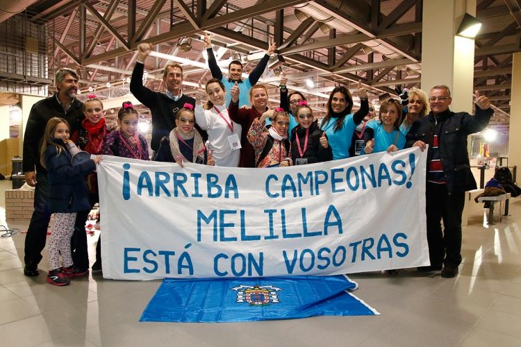 Gimnasia Rítmica: (Campeonato de España de Conjuntos) Regresaron de tierras zaragozanas nuestras gimnastas