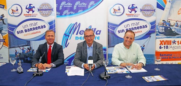 La Semana Náutica "Ciudad de Melilla" se promociona por todo el litoral andaluz