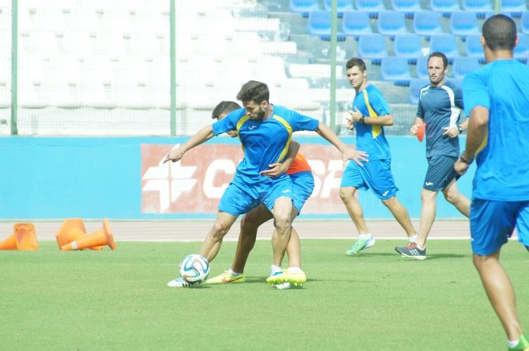 Unión Deportiva Melilla: Intensa sesión en la matinal de este jueves