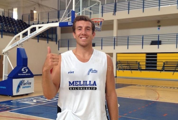 Butterfield Melilla Baloncesto) ya se entrena en el Javier Imbroda