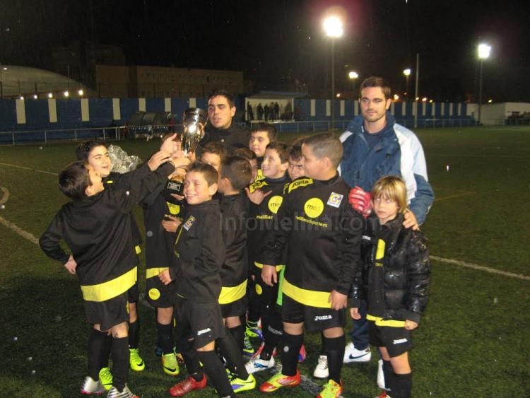 Fútbol Base: Gimnástico Melilla y CD Real Campeones de la Copa de Benjamines