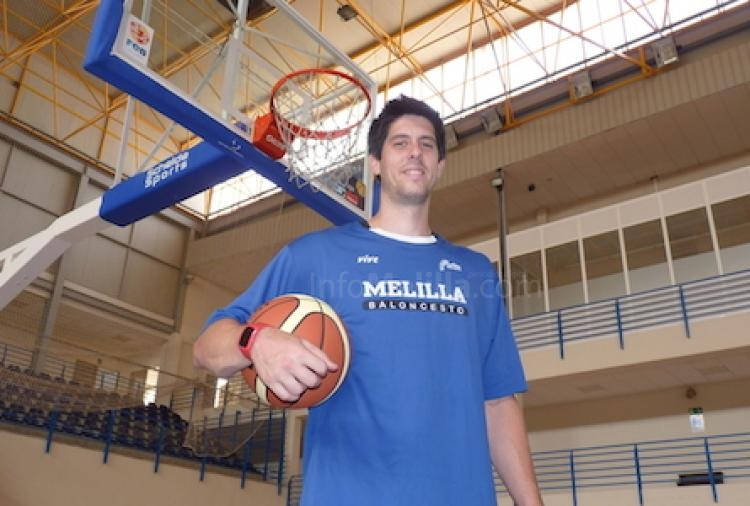 Eloy Almazán, el merecido nuevo capitán de Melilla Baloncesto