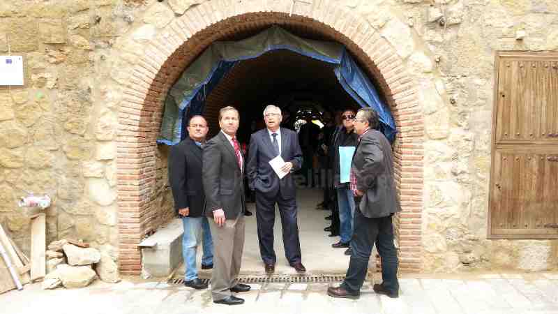 Melilla consolida el túnel del Foso del Hornabeque, de cuatro siglos de antigüedad