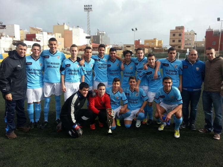 El Rusadir se proclama campeón de la Copa Federación Juvenil