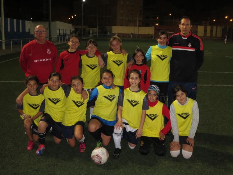 Nuestra selección de fútbol-8 alevín femenina