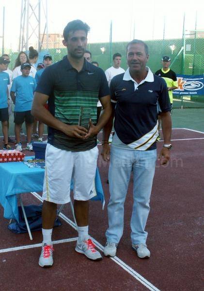 El campeón, Jorge Hernando con Miguel Marín