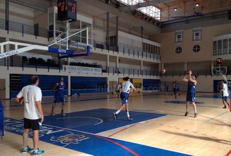 Melilla Baloncesto: Último entrenamiento previo a la segunda gira de pretemporada