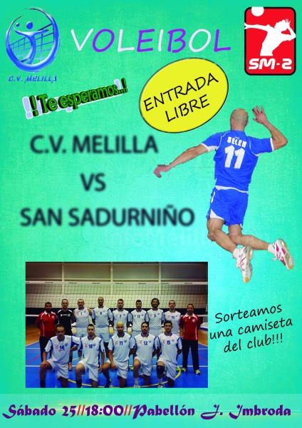 Cartel anunciador del próximo partido