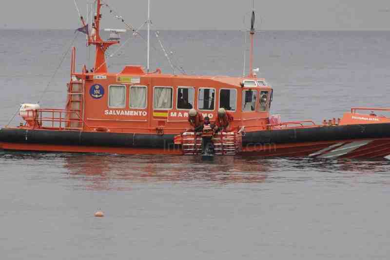 La caída de un tramo de valla y un accidente en el puerto, entre las incidencias atendidas hoy en el simulacro de la UME