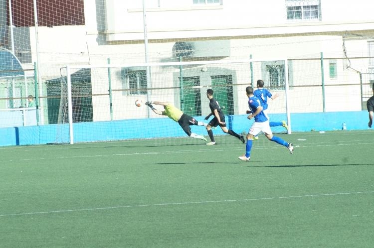 La U.D. Melilla B vuelve a puntuar ante un líder
