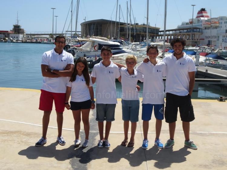 Vela: Siete melillenses compiten desde este martes en el Nacional de Vela Infantil