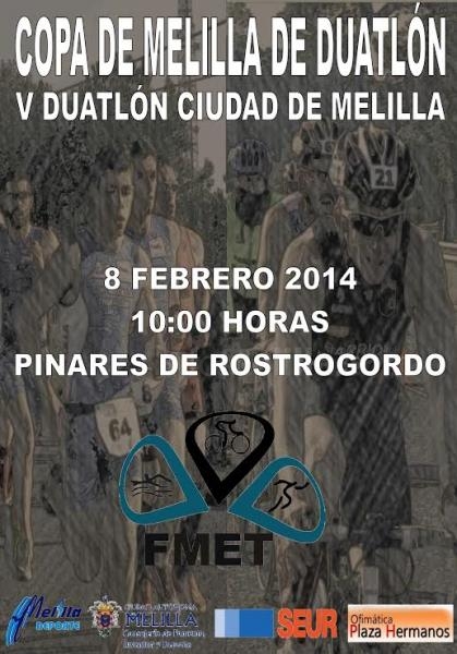 Cartel anunciador de la prueba