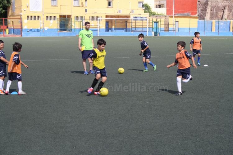 Campus Tecnificación: 35 ilusionados niños ya trabajan a las órdenes de Sergio Mullor