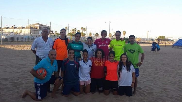 La selección femenina melillense