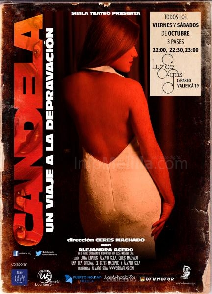 La compañía Sibila Teatro trae a Luz de Gas el microteatro con la pieza teatral 'Candela'