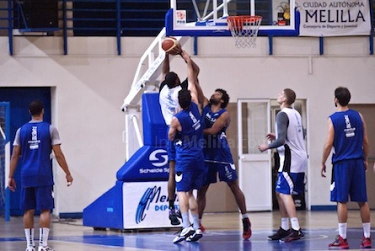 Imagen del entrenamiento del martes
