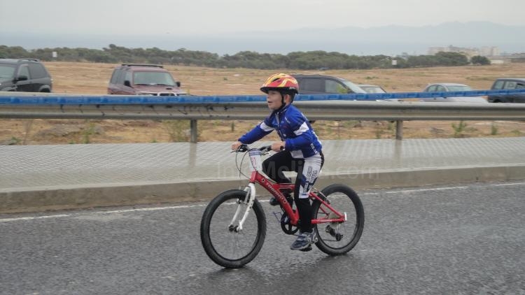Ciclismo: Pese a la lluvia se desarrolló la prueba de este pasado sábado