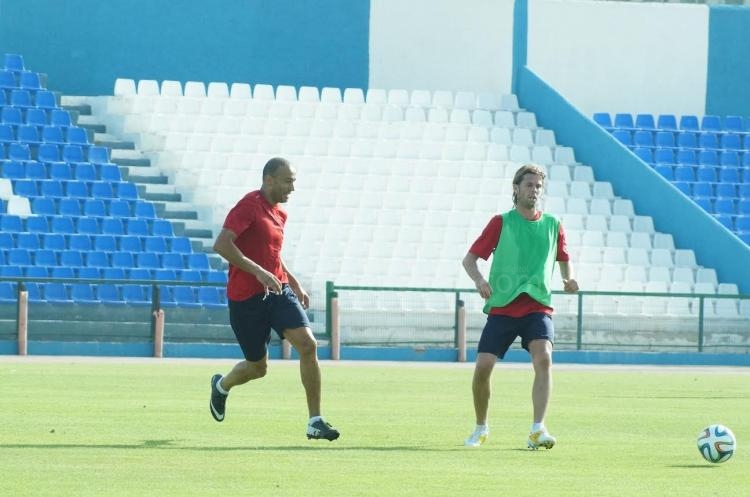 Buenas sensaciones en el partido de entrenamiento de la U.D. Melilla