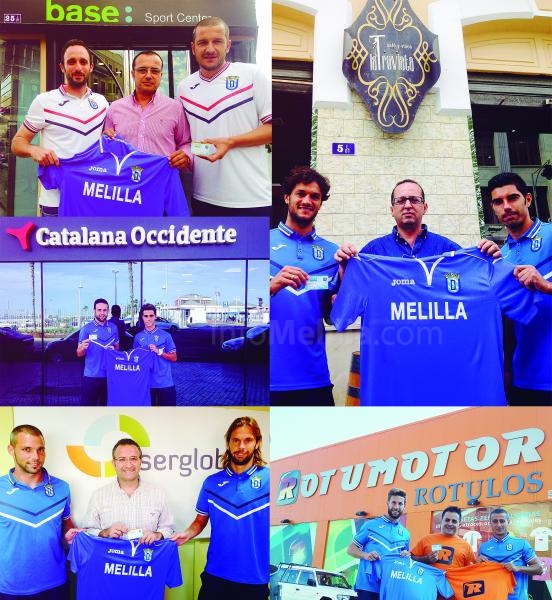 Las empresas locales se suman al proyecto de la U.D. Melilla
